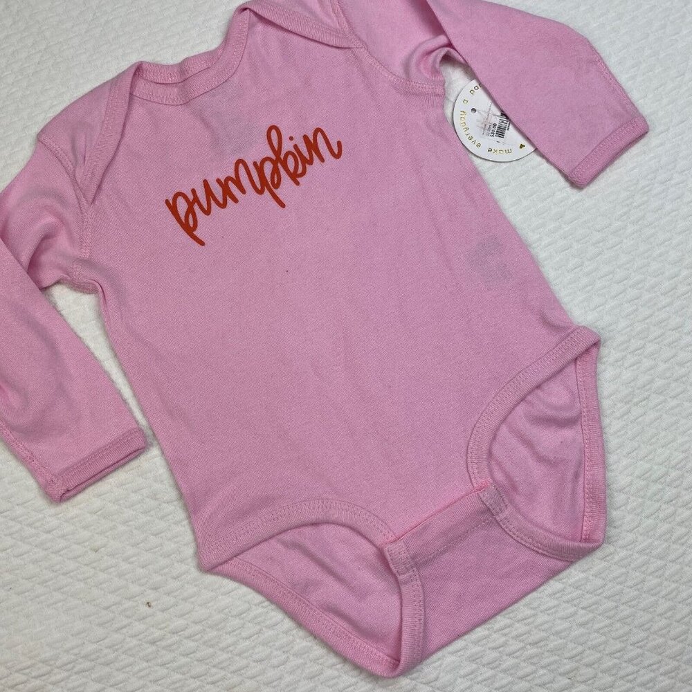 NWT SWEET WINK Pumpkin One piece (Baby) 12 - 18 Months Snap Closure Bodysuit